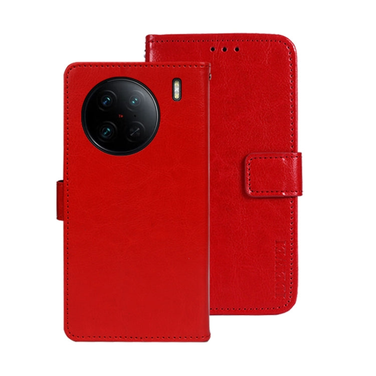 idewei Crazy Horse Texture Leather Phone Case, For Tecno Camon 19, For Tecno Pova 3, For Tecno Pova Neo 2, For vivo X90, For vivo X90 Pro, For vivo X90 Pro+