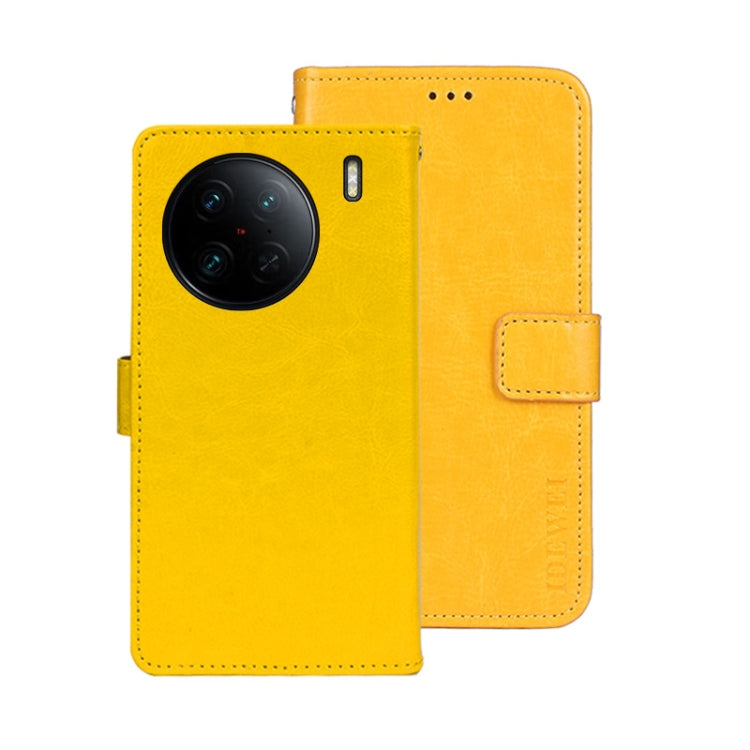 idewei Crazy Horse Texture Leather Phone Case, For Tecno Camon 19, For Tecno Pova 3, For Tecno Pova Neo 2, For vivo X90, For vivo X90 Pro, For vivo X90 Pro+