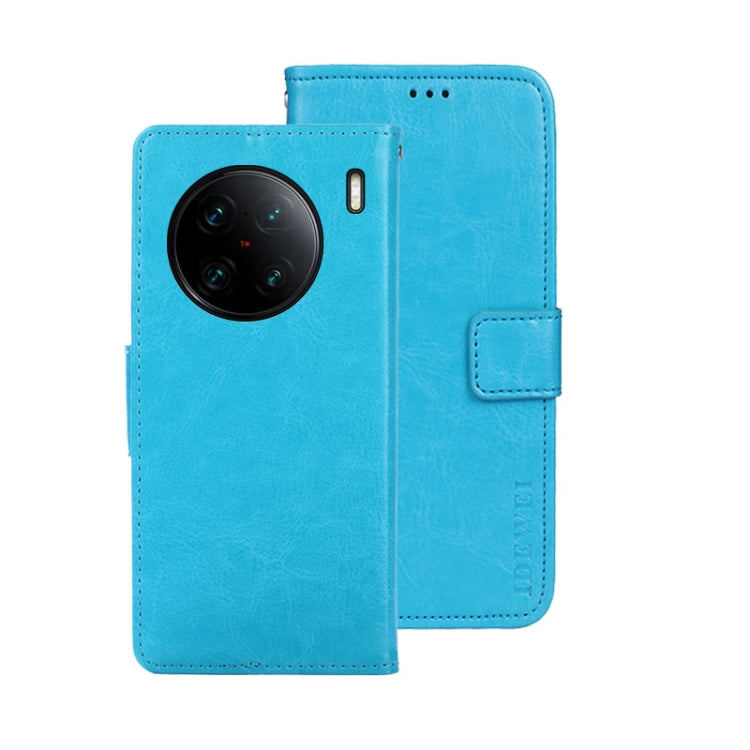 idewei Crazy Horse Texture Leather Phone Case, For Tecno Camon 19, For Tecno Pova 3, For Tecno Pova Neo 2, For vivo X90, For vivo X90 Pro, For vivo X90 Pro+