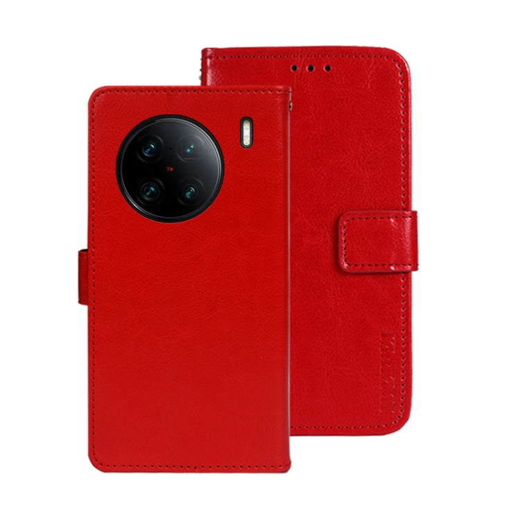 idewei Crazy Horse Texture Leather Phone Case, For Tecno Camon 19, For Tecno Pova 3, For Tecno Pova Neo 2, For vivo X90, For vivo X90 Pro, For vivo X90 Pro+