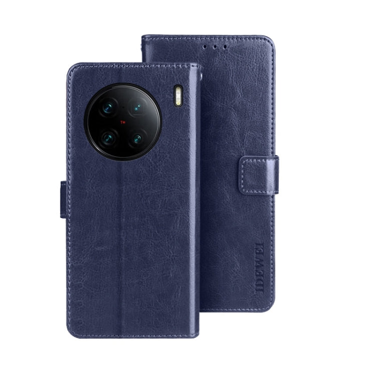 idewei Crazy Horse Texture Leather Phone Case, For Tecno Camon 19, For Tecno Pova 3, For Tecno Pova Neo 2, For vivo X90, For vivo X90 Pro, For vivo X90 Pro+