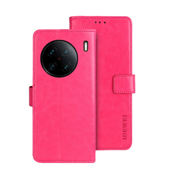 idewei Crazy Horse Texture Leather Phone Case, For Tecno Camon 19, For Tecno Pova 3, For Tecno Pova Neo 2, For vivo X90, For vivo X90 Pro, For vivo X90 Pro+