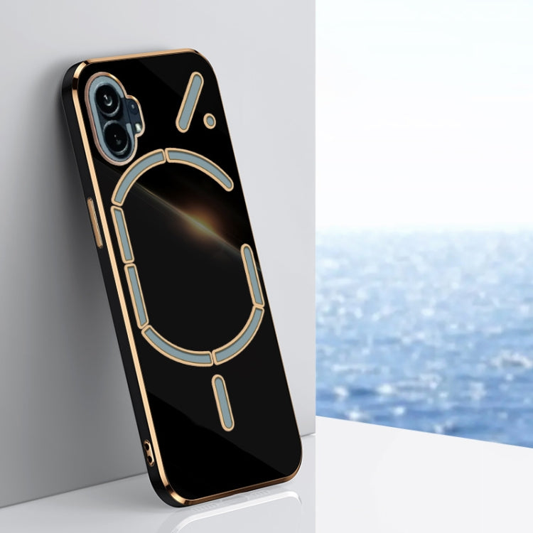 XINLI Straight Edge 6D Electroplate TPU Phone Case, For OnePlus 10 Pro, For OnePlus Ace, For OnePlus Ace Racing, For OnePlus Ace Pro, For Nothing Phone 1