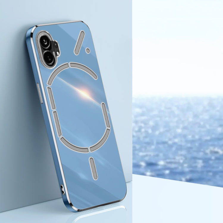 XINLI Straight Edge 6D Electroplate TPU Phone Case, For OnePlus 10 Pro, For OnePlus Ace, For OnePlus Ace Racing, For OnePlus Ace Pro, For Nothing Phone 1