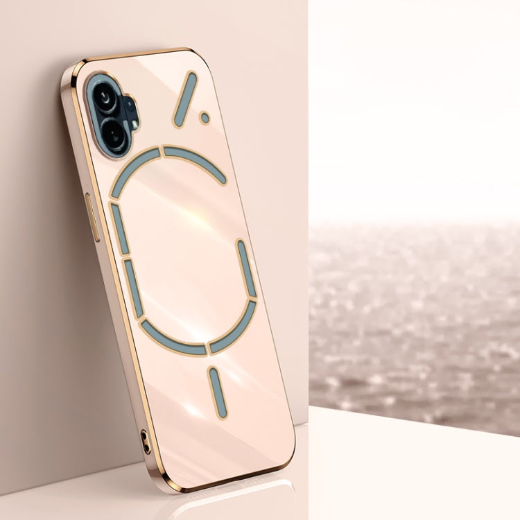XINLI Straight Edge 6D Electroplate TPU Phone Case, For OnePlus 10 Pro, For OnePlus Ace, For OnePlus Ace Racing, For OnePlus Ace Pro, For Nothing Phone 1