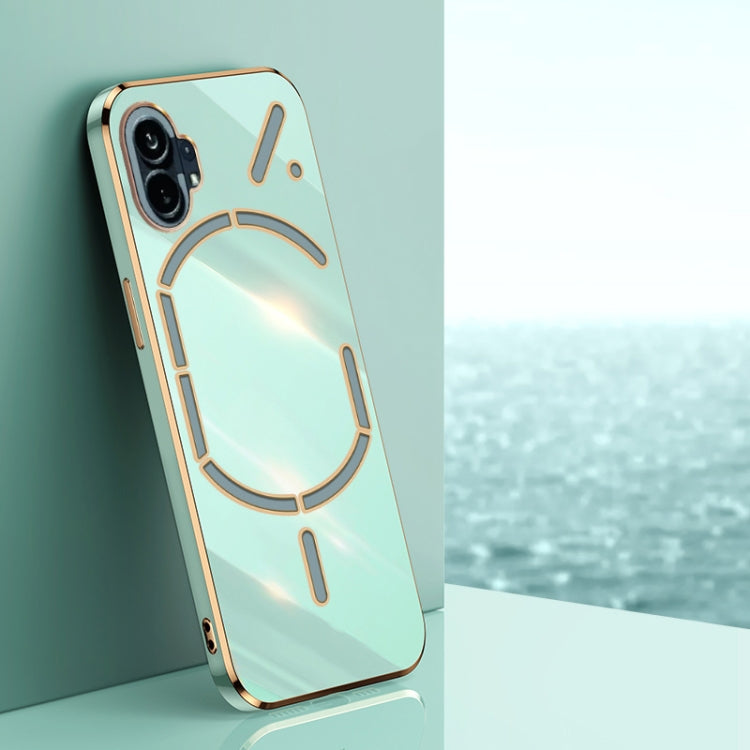 XINLI Straight Edge 6D Electroplate TPU Phone Case, For OnePlus 10 Pro, For OnePlus Ace, For OnePlus Ace Racing, For OnePlus Ace Pro, For Nothing Phone 1