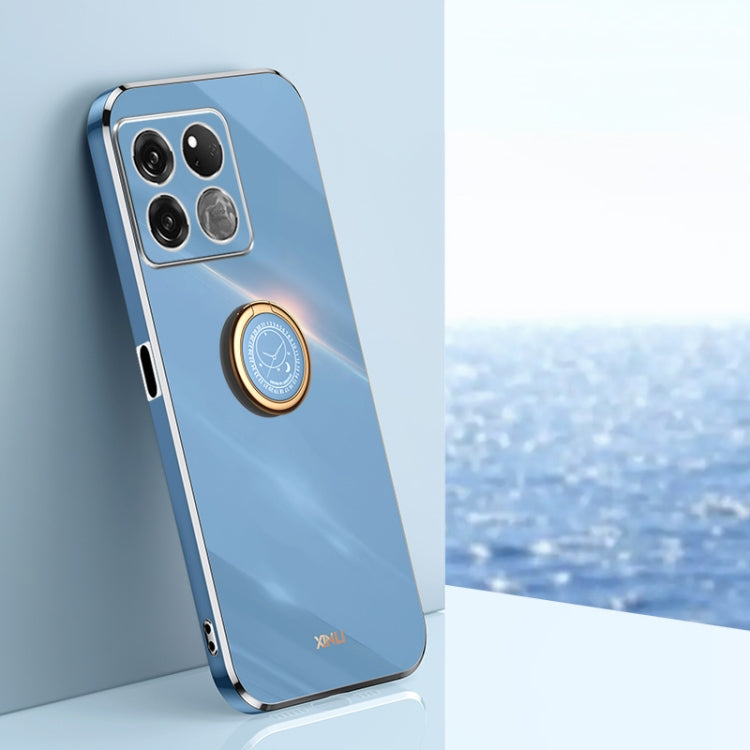 XINLI Straight Edge 6D Electroplate TPU Phone Case with Ring Holder, For OnePlus 10 Pro, For OnePlus Ace, For OnePlus Ace Racing, For OnePlus Ace Pro, For Nothing Phone 1