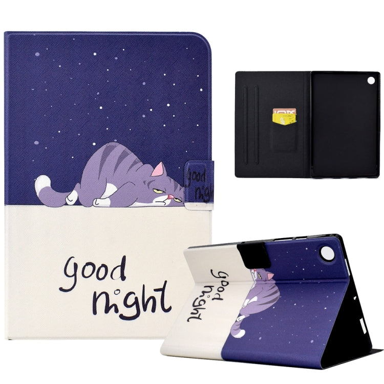 Electric Pressed TPU Smart Leather Tablet Case, For Samsung Galaxy Tab A8 10.5 2021 / A8 2022, For Samsung Galaxy Tab S6 Lite SM-P610, For Samsung Galaxy Tab A 8.0 T350, For Samsung Galaxy Tab A7 10.4 2020 / 2022, For Samsung Galaxy Tab A 10.1 T580    ...