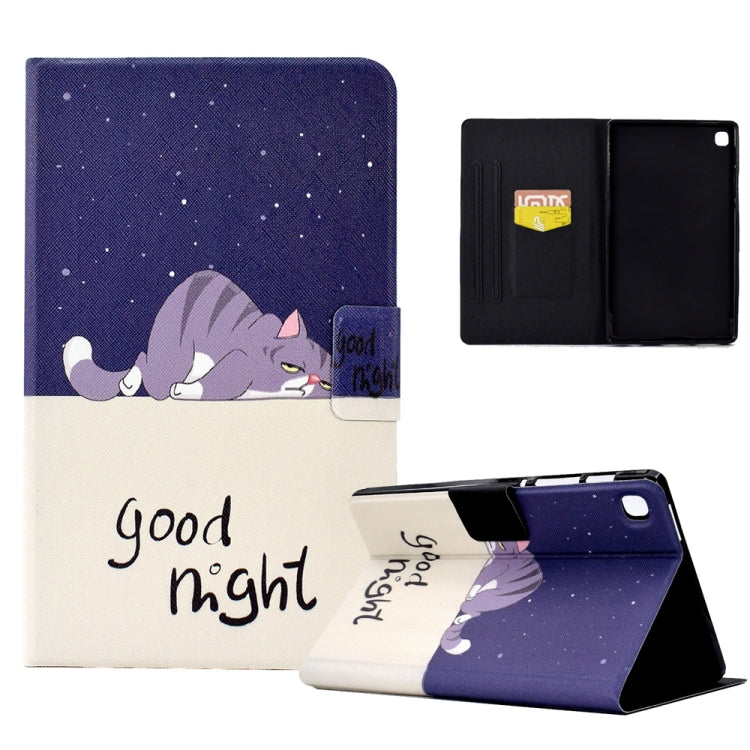Electric Pressed TPU Smart Leather Tablet Case, For Samsung Galaxy Tab A8 10.5 2021 / A8 2022, For Samsung Galaxy Tab S6 Lite SM-P610, For Samsung Galaxy Tab A 8.0 T350, For Samsung Galaxy Tab A7 10.4 2020 / 2022, For Samsung Galaxy Tab A 10.1 T580    ...