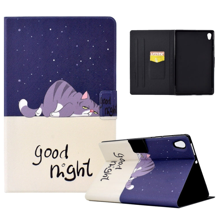 Electric Pressed TPU Smart Leather Tablet Case, For Samsung Galaxy Tab A8 10.5 2021 / A8 2022, For Samsung Galaxy Tab S6 Lite SM-P610, For Samsung Galaxy Tab A 8.0 T350, For Samsung Galaxy Tab A7 10.4 2020 / 2022, For Samsung Galaxy Tab A 10.1 T580    ...