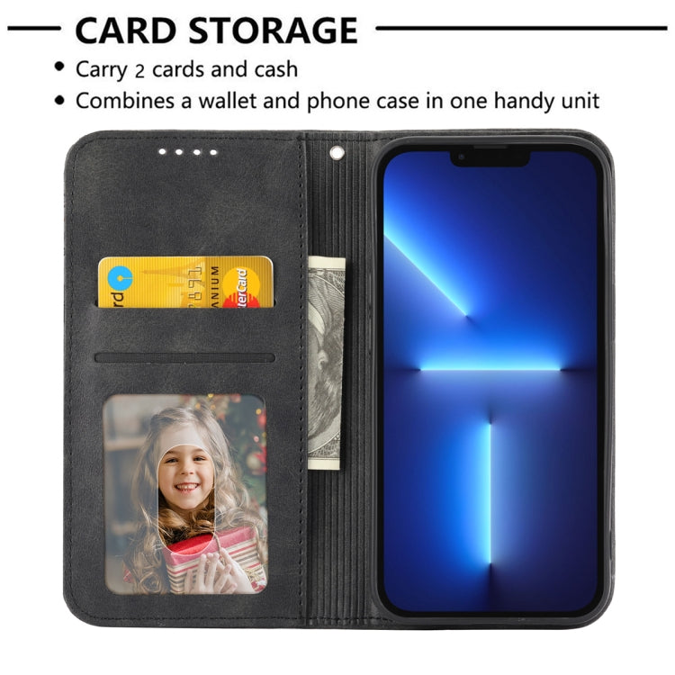 Cubic Grid Calf Texture Magnetic Leather Phone Case, For Samsung Galaxy A54 5G, For Xiaomi 13, For Xiaomi 13 Pro, For Xiaomi Poco C40, For Realme 10 4G