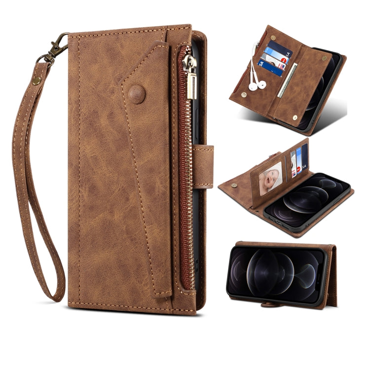 Retro Frosted Leather Phone Case, For Samsung Galaxy S23 5G, For Samsung Galaxy S23+ 5G