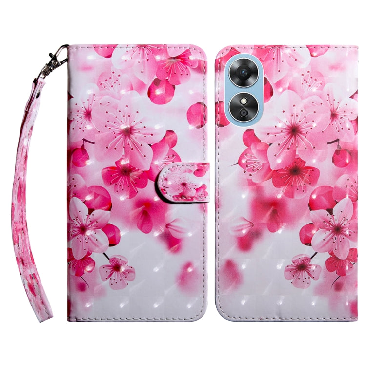 3D Painted Leather Phone Case, For OPPO A17, For Samsung Galaxy A54 5G