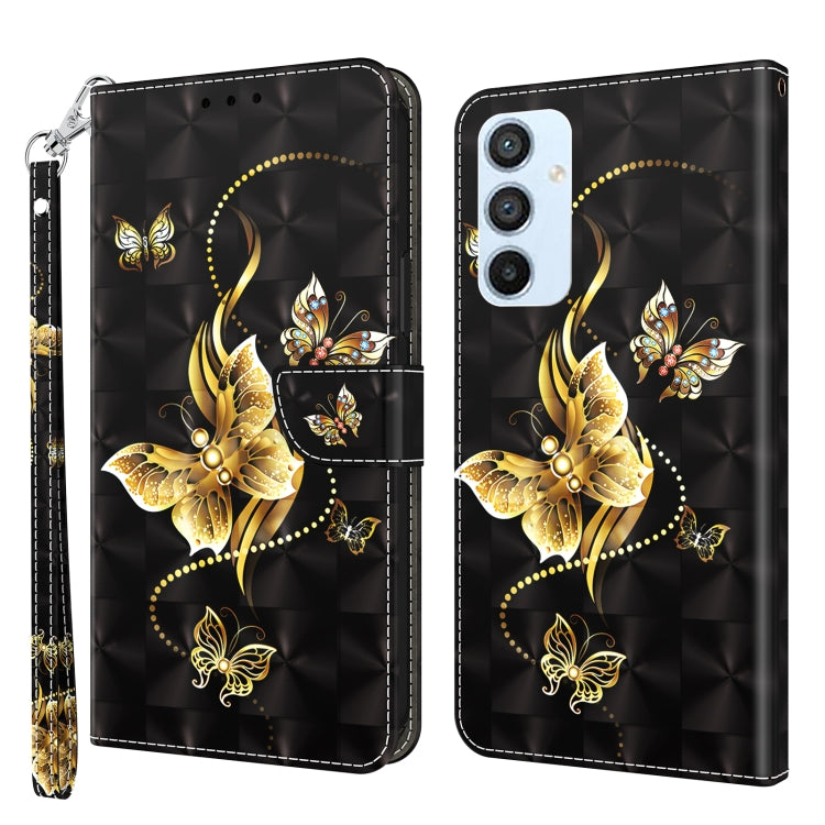 3D Painted Leather Phone Case, For OPPO A17, For Samsung Galaxy A54 5G