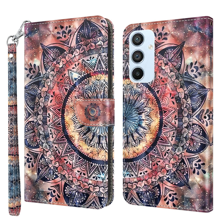 3D Painted Leather Phone Case, For OPPO A17, For Samsung Galaxy A54 5G