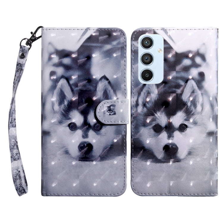3D Painted Leather Phone Case, For OPPO A17, For Samsung Galaxy A54 5G