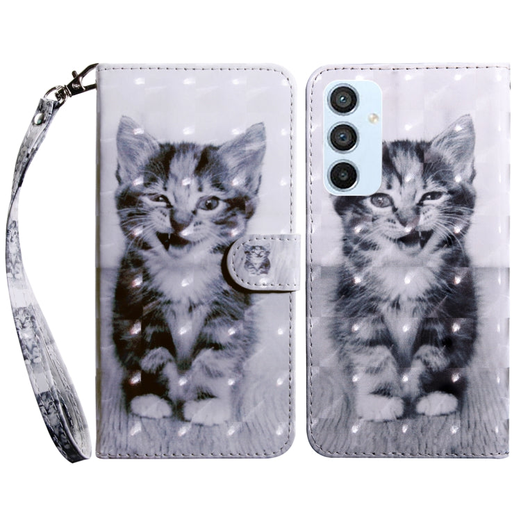 3D Painted Leather Phone Case, For OPPO A17, For Samsung Galaxy A54 5G