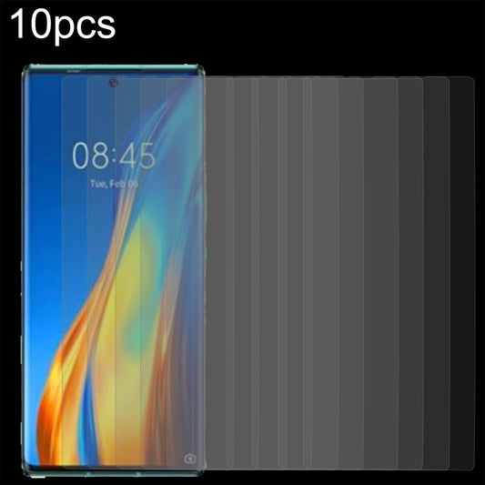10pcs 0.26mm 9H 2.5D Tempered Glass Film, For Tecno Phantom X2 (10 PCS), For Tecno Phantom X2 Pro (10 PCS)