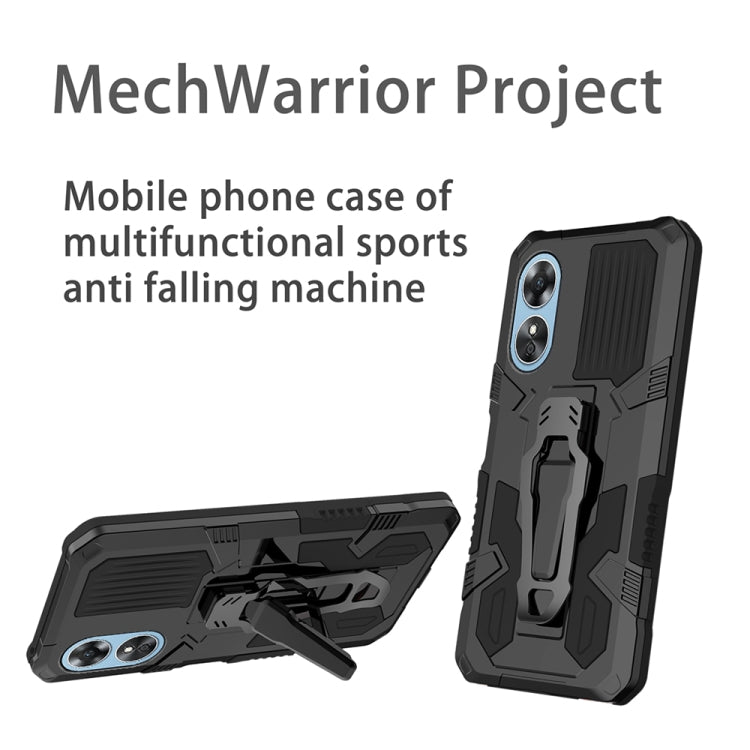 Armor Warrior Shockproof PC + TPU Phone Case, For OPPO A17, For OPPO A76, For Realme 8 Pro, For Realme 9, For Realme C33 4G