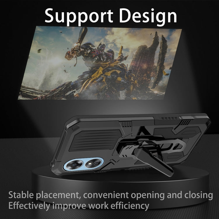 Armor Warrior Shockproof PC + TPU Phone Case, For OPPO A17, For OPPO A76, For Realme 8 Pro, For Realme 9, For Realme C33 4G