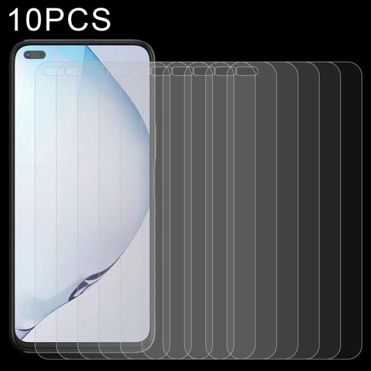 10 PCS 0.26mm 9H 2.5D Tempered Glass Film, For Huawei Enjoy 50 Plus (10 PCS), For Alcatel 1 Ultra (10 PCS), For TCL 403 (10 PCS)