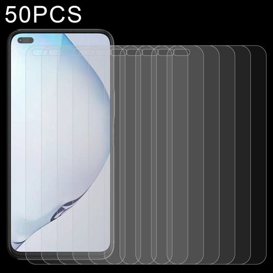 50 PCS 0.26mm 9H 2.5D Tempered Glass Film, For Huawei Enjoy 50 Plus (50 PCS), For Alcatel 1 Ultra (50 PCS), For TCL 403 (50 PCS)