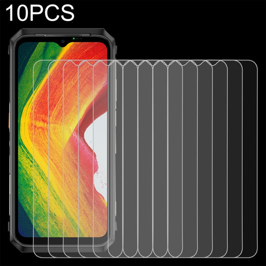 10pcs 0.26mm 9H 2.5D Tempered Glass Film, For Ulefone Power Armor 18(10 PCS)