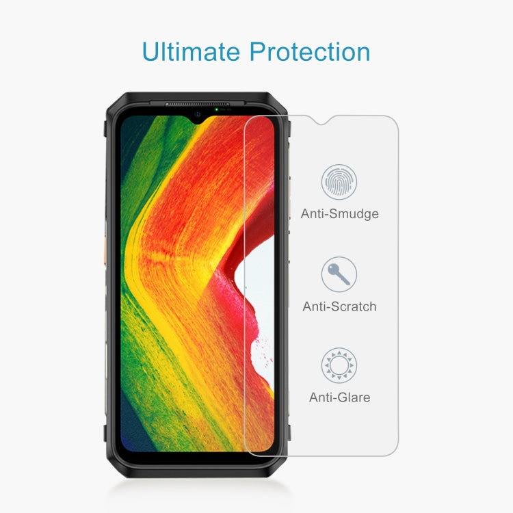 10pcs 0.26mm 9H 2.5D Tempered Glass Film, For Ulefone Power Armor 18(10 PCS)