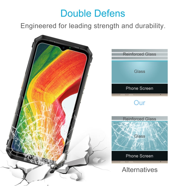 10pcs 0.26mm 9H 2.5D Tempered Glass Film, For Ulefone Power Armor 18(10 PCS)