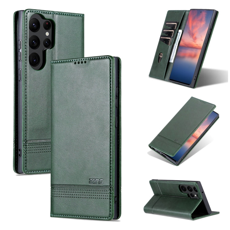 AZNS Magnetic Calf Texture Flip Leather Phone Case, For Samsung Galaxy S23 5G, For Samsung Galaxy S23+ 5G, For Samsung Galaxy S23 Ultra 5G, For Xiaomi Redmi Note 12 Pro 5G China / Note 12 Pro 5G+ China