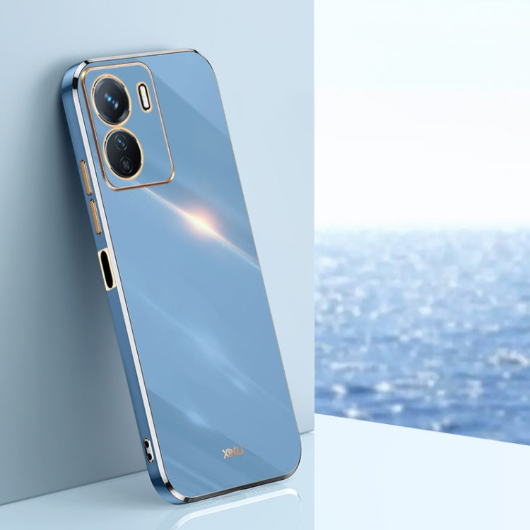 XINLI Straight Edge 6D Electroplate TPU Phone Case, For vivo iQOO Neo5 S, For vivo iQOO Neo6, For vivo iQOO Neo7, For vivo iQOO Pro, For vivo iQOO U5, For vivo iQOO Z6