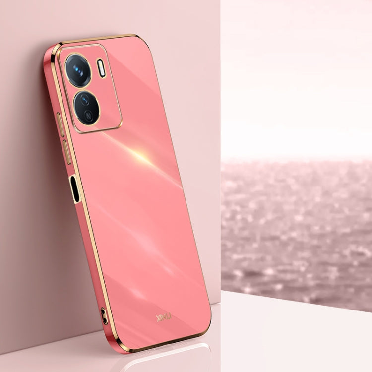 XINLI Straight Edge 6D Electroplate TPU Phone Case, For vivo iQOO Neo5 S, For vivo iQOO Neo6, For vivo iQOO Neo7, For vivo iQOO Pro, For vivo iQOO U5, For vivo iQOO Z6