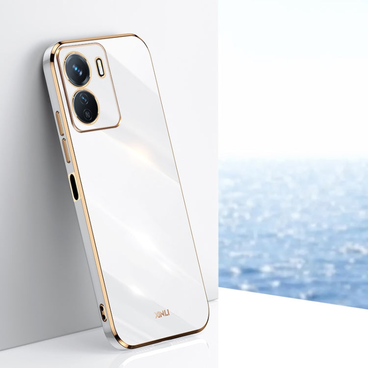 XINLI Straight Edge 6D Electroplate TPU Phone Case, For vivo iQOO Neo5 S, For vivo iQOO Neo6, For vivo iQOO Neo7, For vivo iQOO Pro, For vivo iQOO U5, For vivo iQOO Z6
