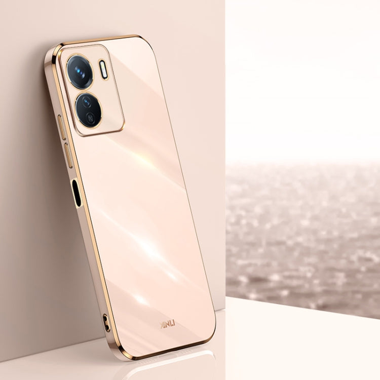 XINLI Straight Edge 6D Electroplate TPU Phone Case, For vivo iQOO Neo5 S, For vivo iQOO Neo6, For vivo iQOO Neo7, For vivo iQOO Pro, For vivo iQOO U5, For vivo iQOO Z6