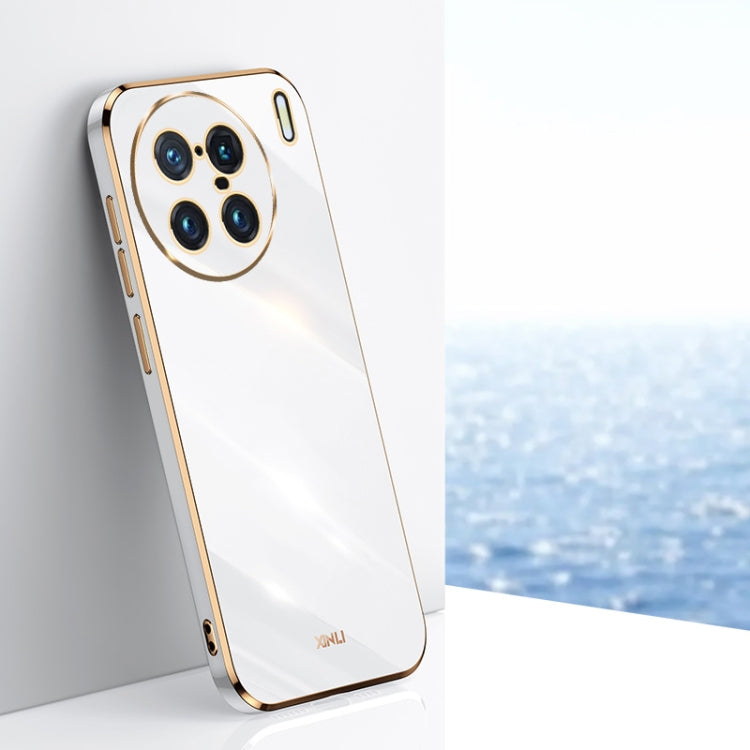 XINLI Straight Edge 6D Electroplate TPU Phone Case, For vivo X80, For vivo X80 Pro, For vivo X90 5G, For vivo X90 Pro 5G, For vivo X Note, For vivo Y02s 4G