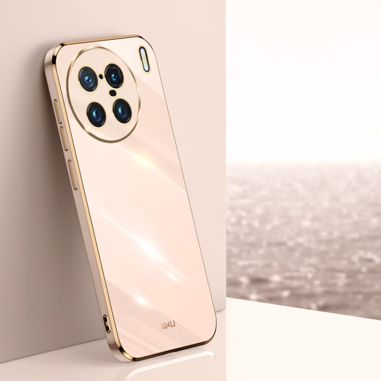 XINLI Straight Edge 6D Electroplate TPU Phone Case, For vivo X80, For vivo X80 Pro, For vivo X90 5G, For vivo X90 Pro 5G, For vivo X Note, For vivo Y02s 4G