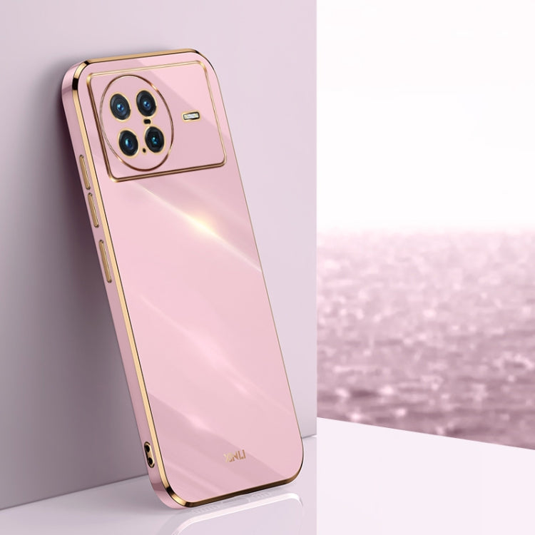 XINLI Straight Edge 6D Electroplate TPU Phone Case, For vivo X80, For vivo X80 Pro, For vivo X90 5G, For vivo X90 Pro 5G, For vivo X Note, For vivo Y02s 4G