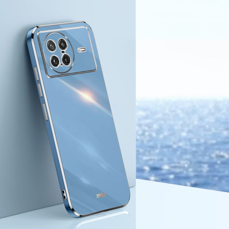 XINLI Straight Edge 6D Electroplate TPU Phone Case, For vivo X80, For vivo X80 Pro, For vivo X90 5G, For vivo X90 Pro 5G, For vivo X Note, For vivo Y02s 4G