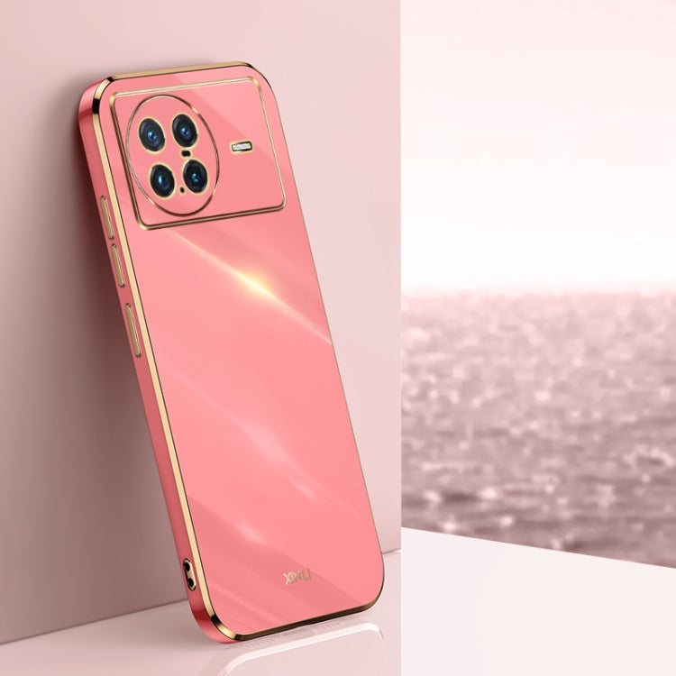 XINLI Straight Edge 6D Electroplate TPU Phone Case, For vivo X80, For vivo X80 Pro, For vivo X90 5G, For vivo X90 Pro 5G, For vivo X Note, For vivo Y02s 4G
