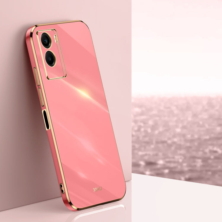 XINLI Straight Edge 6D Electroplate TPU Phone Case, For vivo Y55s 5G, For vivo Z5x, For vivo Y33s, For vivo Y51 2020 December