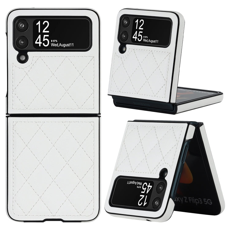 Rhombic Microfiber Folding Phone Case, For Samsung Galaxy Z Fold4, For Samsung Galaxy Z Fold3, For Samsung Galaxy Z Flip4, For Samsung Galaxy Z Flip3