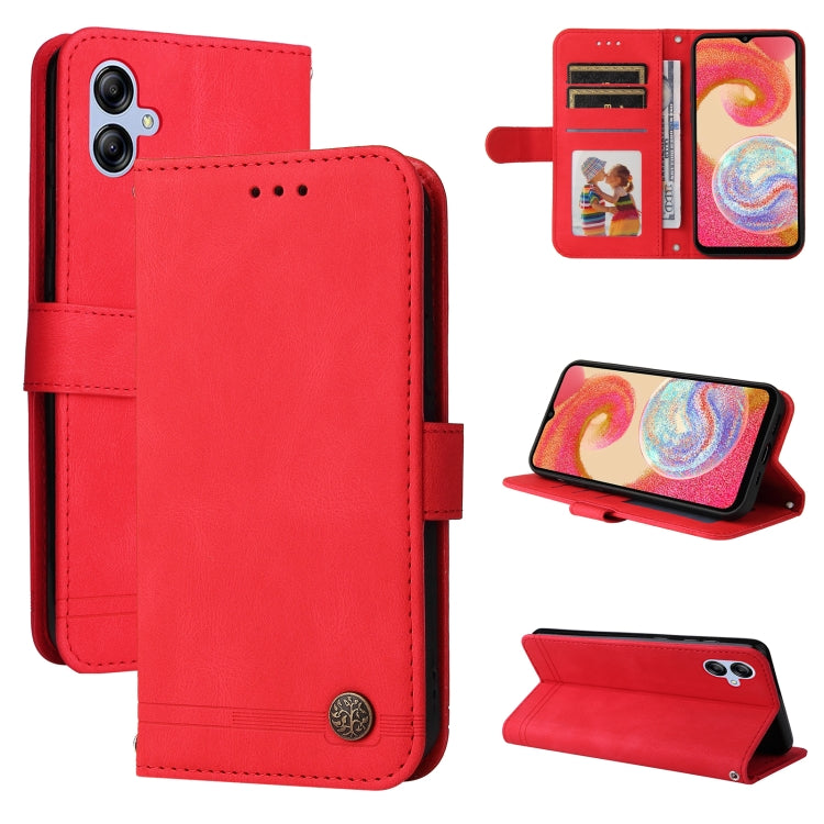 Skin Feel Life Tree Metal Button Leather Phone Case, For Huawei nova Y61, For Realme 10 4G Global, For Realme 10 Pro 5G, For Realme 10 Pro+ 5G, For Samsung Galaxy A04e, For Samsung Galaxy A34 5G