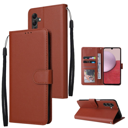 Multifunctional 3 Card Slots Leather Phone Case, For Samsung Galaxy A14 5G, For Xiaomi Redmi Note 12 China, For Xiaomi Redmi Note 12 Pro 5G China, For Xiaomi Redmi Note 12 Pro+ China