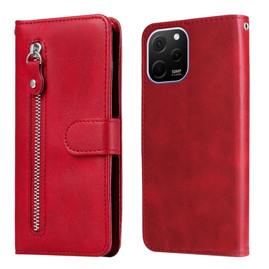 Calf Texture Zipper Leather Phone Case, For Huawei nova Y61, For Realme 10 4G Global, For Realme 10 Pro 5G, For Realme 10 Pro+ 5G, For Samsung Galaxy A04e, For Samsung Galaxy A34 5G