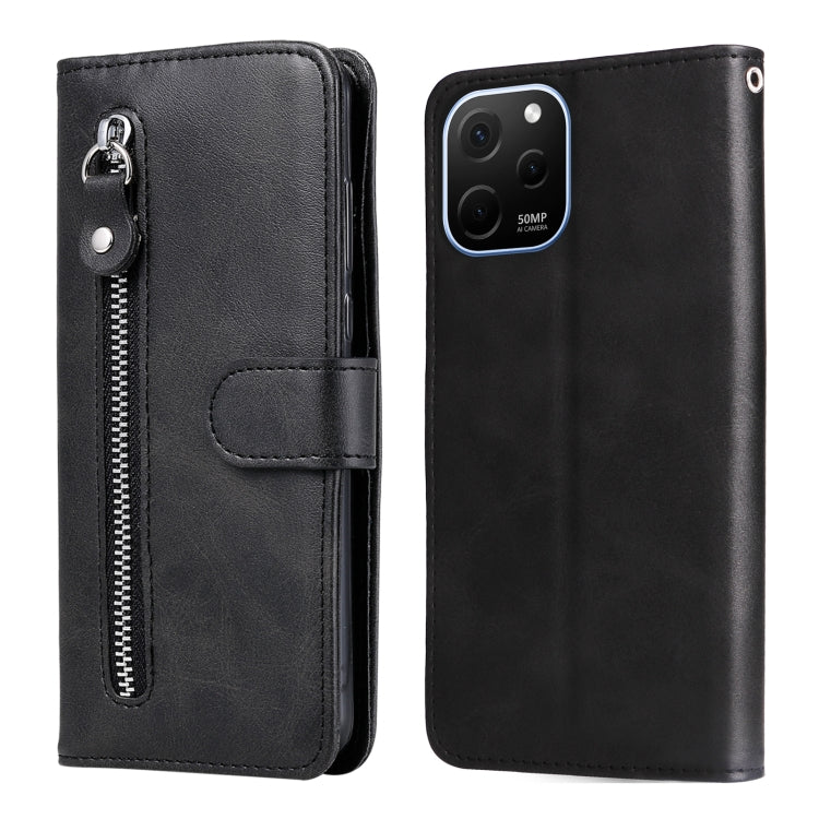 Calf Texture Zipper Leather Phone Case, For Huawei nova Y61, For Realme 10 4G Global, For Realme 10 Pro 5G, For Realme 10 Pro+ 5G, For Samsung Galaxy A04e, For Samsung Galaxy A34 5G
