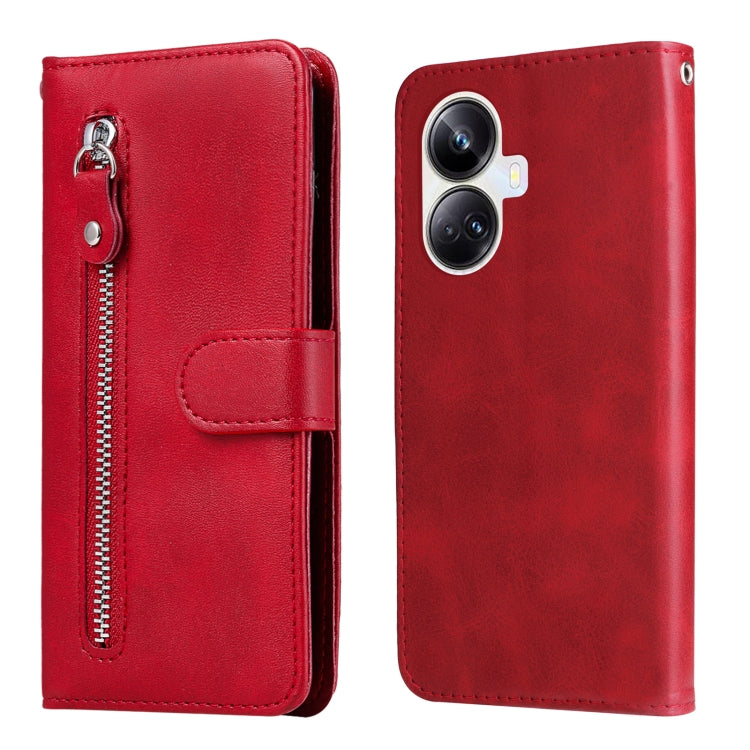 Calf Texture Zipper Leather Phone Case, For Huawei nova Y61, For Realme 10 4G Global, For Realme 10 Pro 5G, For Realme 10 Pro+ 5G, For Samsung Galaxy A04e, For Samsung Galaxy A34 5G