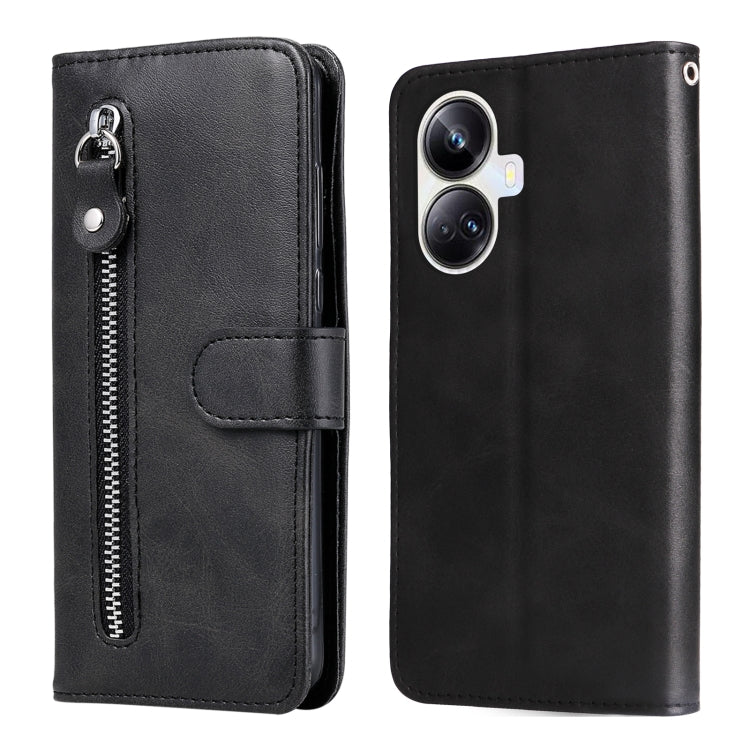 Calf Texture Zipper Leather Phone Case, For Huawei nova Y61, For Realme 10 4G Global, For Realme 10 Pro 5G, For Realme 10 Pro+ 5G, For Samsung Galaxy A04e, For Samsung Galaxy A34 5G