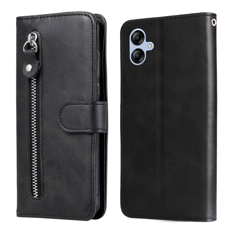 Calf Texture Zipper Leather Phone Case, For Huawei nova Y61, For Realme 10 4G Global, For Realme 10 Pro 5G, For Realme 10 Pro+ 5G, For Samsung Galaxy A04e, For Samsung Galaxy A34 5G