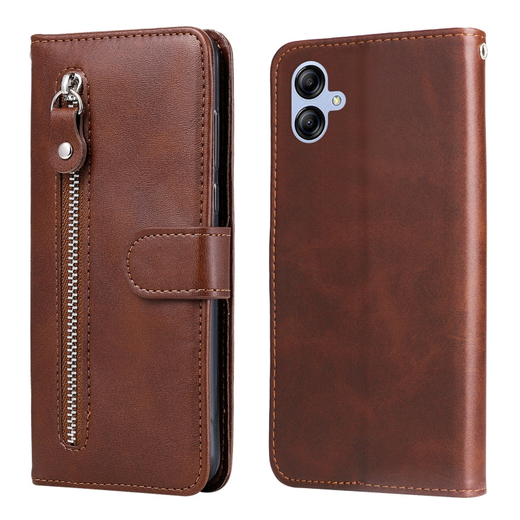 Calf Texture Zipper Leather Phone Case, For Huawei nova Y61, For Realme 10 4G Global, For Realme 10 Pro 5G, For Realme 10 Pro+ 5G, For Samsung Galaxy A04e, For Samsung Galaxy A34 5G