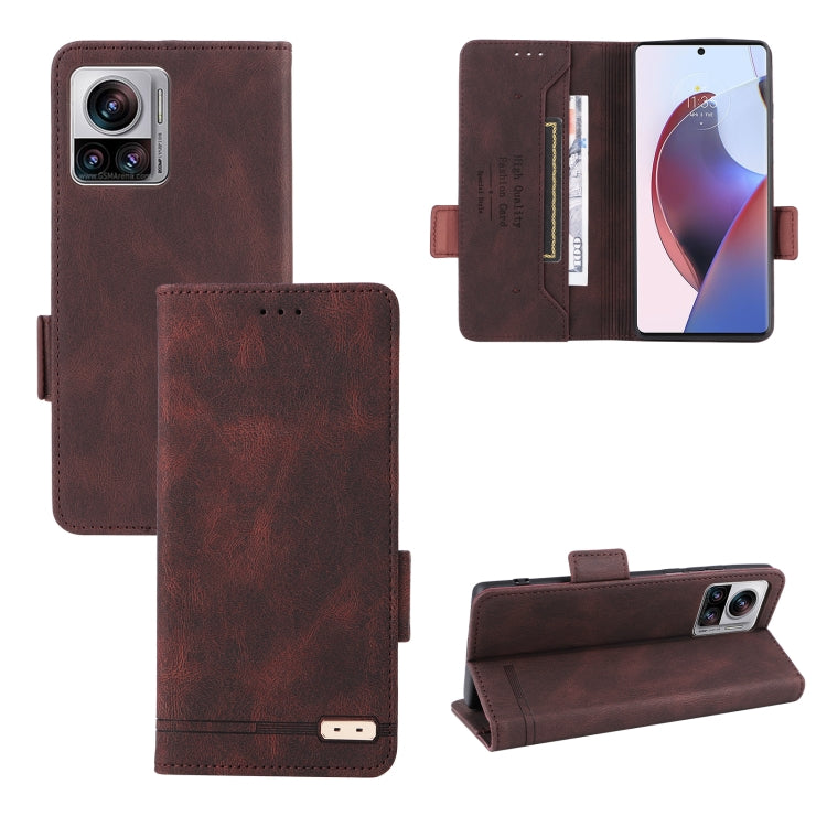 Magnetic Clasp Flip Leather Phone Case, For vivo Y16 4G, For Motorola Edge 30 Ultra / Moto X30 Pro, For Xiaomi Poco C40, For Xiaomi Redmi 11 Prime 4G